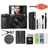 Sony a6600 Mirrorless Digital Camera Bundle with 18-135mm Zoom Lens and Pixel Advanced Accessories | Sony Alpha 6600, ILCE660