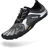 SAGUARO Womens Mens Barefoot Shoes Minimalist Trail Runner Wide Toe Box Zero Drop Outdoor Cross Training Shoe
