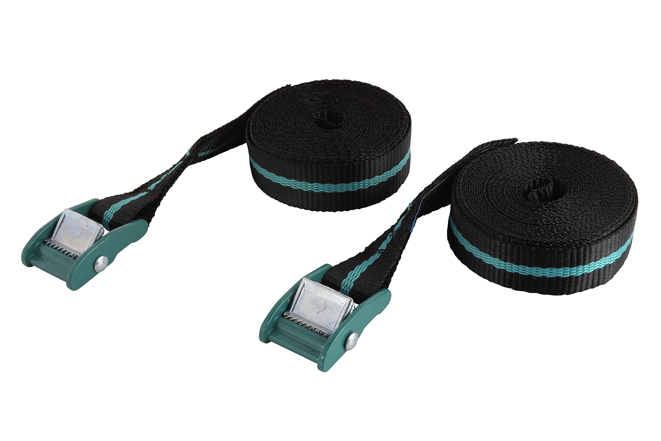 wolfcraft 2 Belt Clamps with Spring Clamp I 3421000 I Ideal for Bundling and Tightening