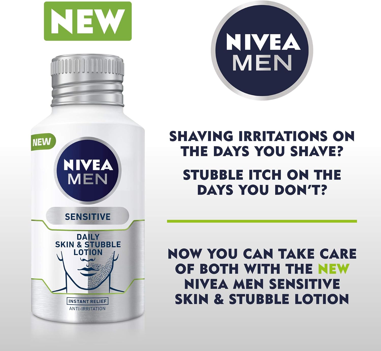 NIVEA MEN Sensitive Shaving Foam Sensitive Skin Shave Gel for Men 200