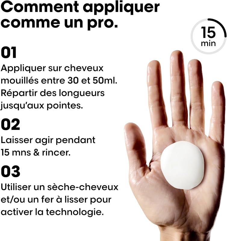 L'OREAL PROFESSIONNEL - Soin Cheveux Transformatif Lissant Keratin Alpha Sleek - 2 Semaines d'Anti-Frisottis - Lisse Progressivement le Cheveu au Niveau de la Kératine - Technologie Brevetée - 200 ml