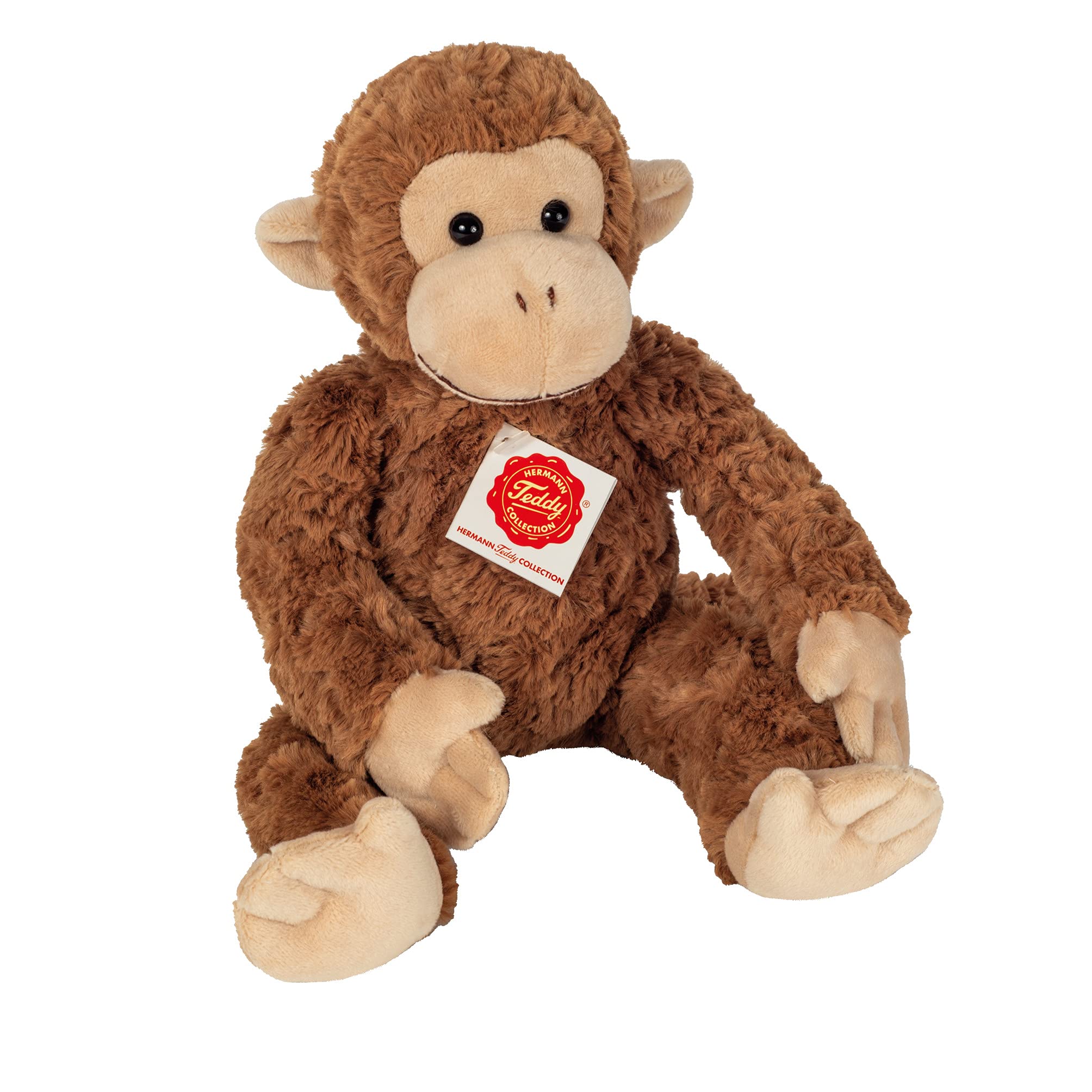 Teddy Hermann "Herzekind" 93919 Monkey Monkey Charly 27cm, Cuddly Toy