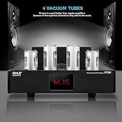 Pyle Bluetooth Tube Amplifier Receiver - 500W Home