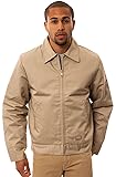 Dickies Men's Lined Eisenhower Jacket, Khaki, Medium