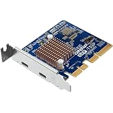 QNAP Thunderbolt 5 Dual Ports Expansion Card, PCIe Gen4 x4 (QXP-T52P)
