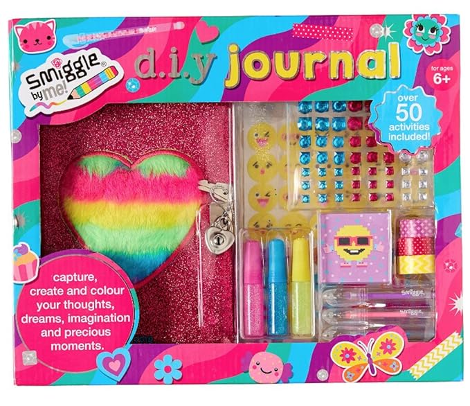 Buy Girl's Smiggle DIY Keepsake Journal Create Your Own Lockable