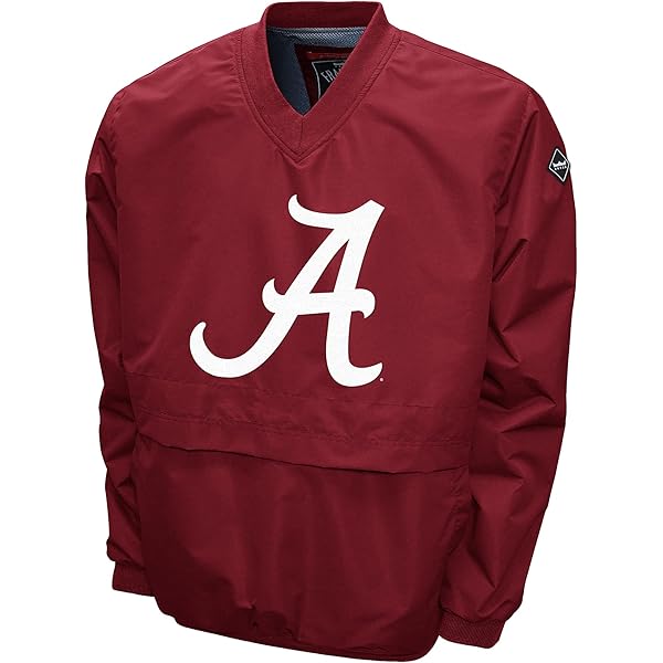 Amazon.com: Franchise Club Mens NCAA Alpha Anorak Jacket(Alabama