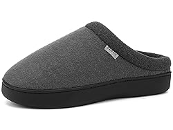 UBFEN Mens Slippers for Indoor Bedroom Memory Foam