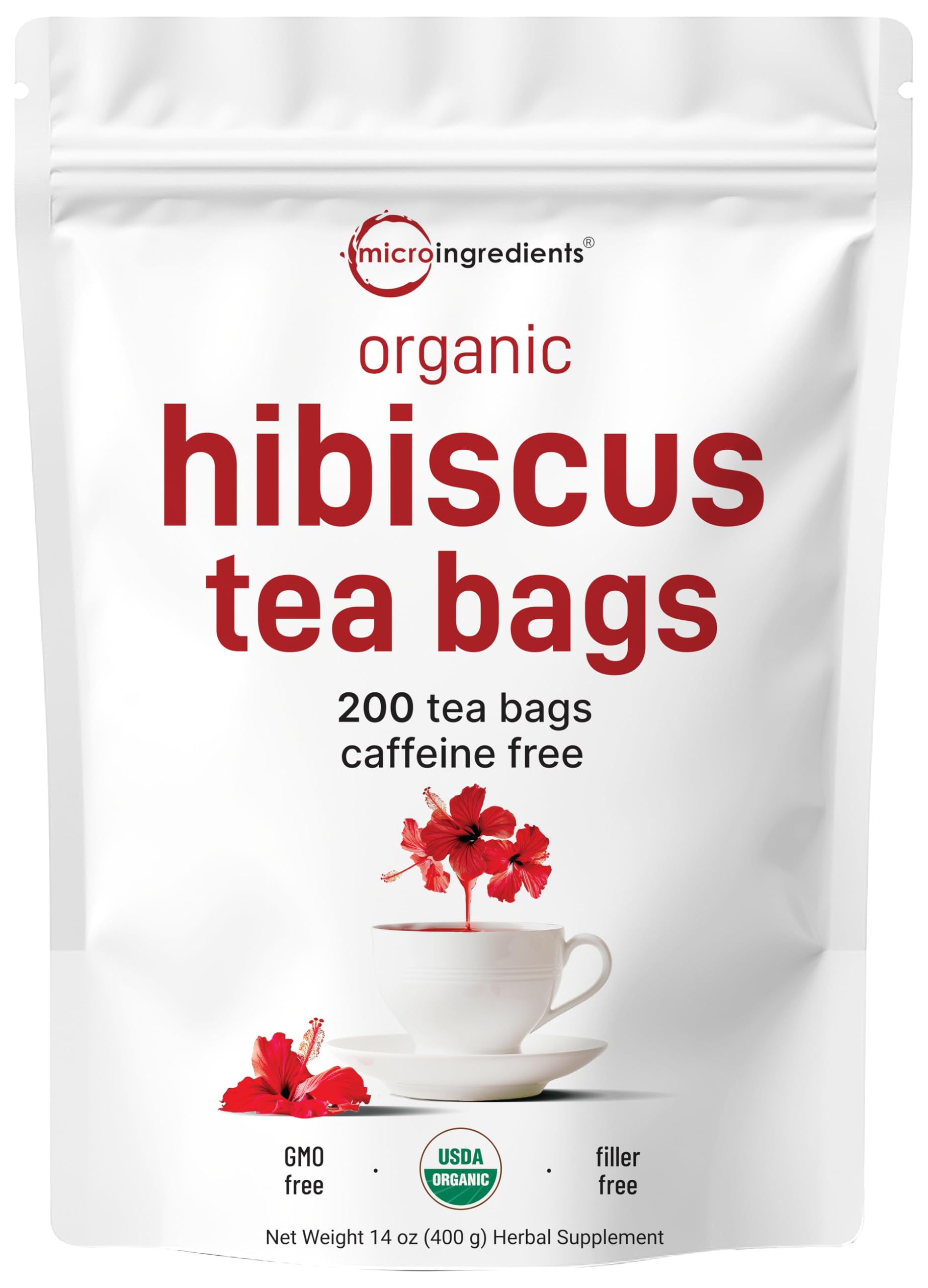 Organic Hibiscus Tea Bags