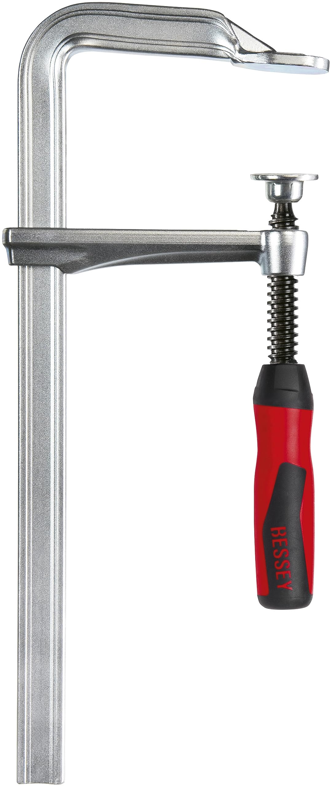 Bessey GZ125-2K All-Steel Table Clamp, Grey/Red, 1250/120 mm