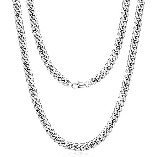 ミュージシャン 4Way Mix Chain Necklace (Silver925) metaltree98 Men's Hip Hop Celebrity Fashion Silver Tone 4 mm 2