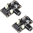 DROK 5W+5W Mini Amplifier Board 2pcs PAM8406 Audio Amplifier Board DC 5V Digital Stereo Power Amp 2.0 Dual Channel Class D Amplify Module for DIY Speaker Sound System