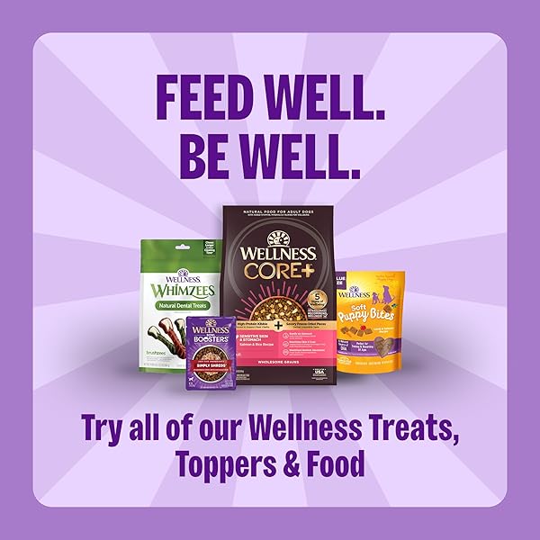 WELLNESS OLD MOTHER HUBBARD TRAINING BITZ ASSORTED MIX DOG TREATS, NATURAL BISCUITS, 3 FLAVORS, 8 OZ BAG