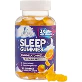 Sleep Gummies - 6mg Melatonin - Sugar-Free Melatonin Gummy, Sleep Support for Adults - Extra Strength Sleeping Gummy Supplement - Supports Restful Sleep - Tasty Orange Flavor - Vegan - 120 Gummies