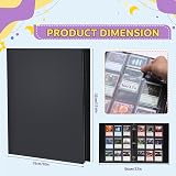 Lictin 9-Pocket Trading Card Album 540 Pockets 30 Pages Card Binder Holder view 4