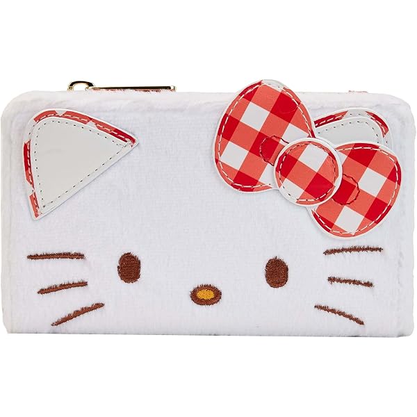Amazon.com: Loungefly Sanrio Hello Kitty Gingham Cosplay  display picture 3