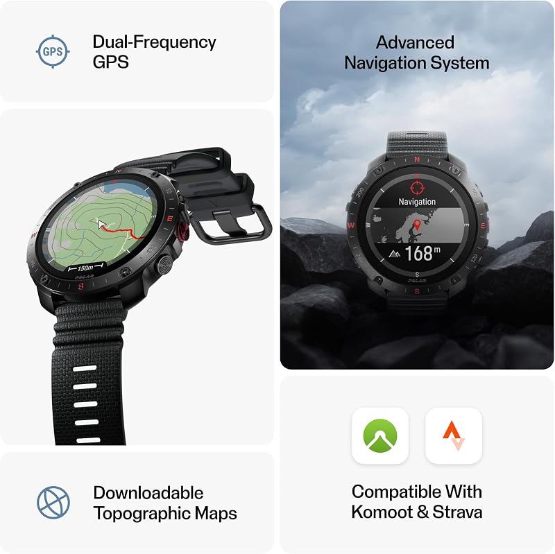 Grit X2 Pro Orologio GPS Outdoor Vetro Zaffiro