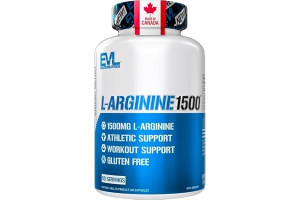 L Arginine 1500mg per 2 capsules | Mens Nitric Oxide Supplement | Athletic & Workout Support | Nitric Oxide Precursor, Health