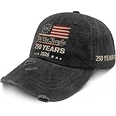 250th Anniversary 250 Years Freedoms Baseball Hat Running Embroidered Cap for