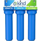 Kind Water Systems E-3000 Whole House Salt-Free Water Softener &amp; Filter for City Water