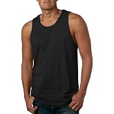 Next Level Men's Cotton Tank L BLACK