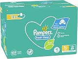 Pampers Baby Wipes Fresh Clean Sc 12x52 Lot of 2 view 2