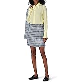 Adam Lippes Collective Rent The Runway Pre-Loved Blue Tweed Skirt