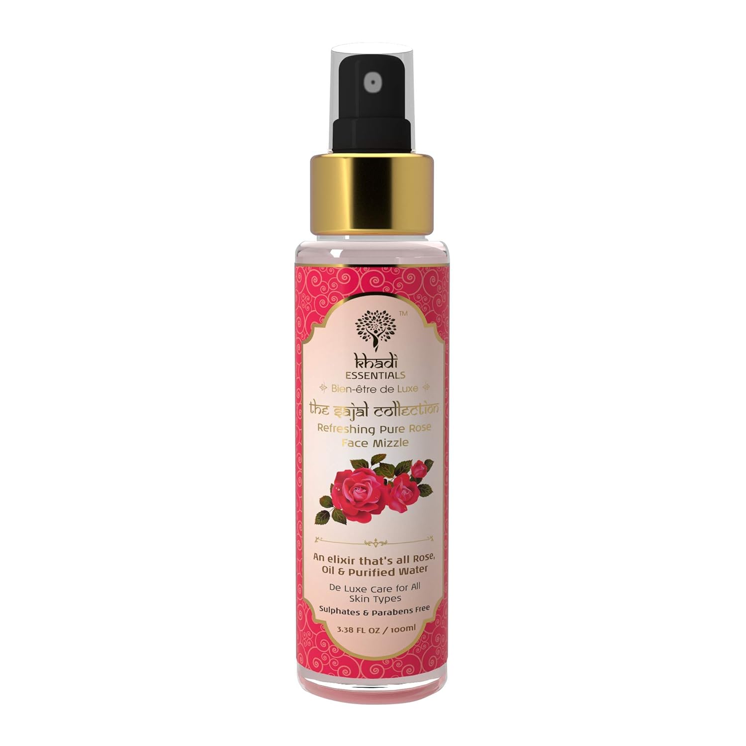 khadi rose water spray