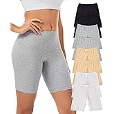 Sunm Boutique Combed Cotton Womens Underwear Boxer Briefs, Anti Chafing Boy Shorts Panties for Women