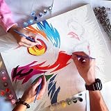 Kaieteur Painting by Numbers Kit 16x20 Sea View DIY Canvas with 24 Colors view 4