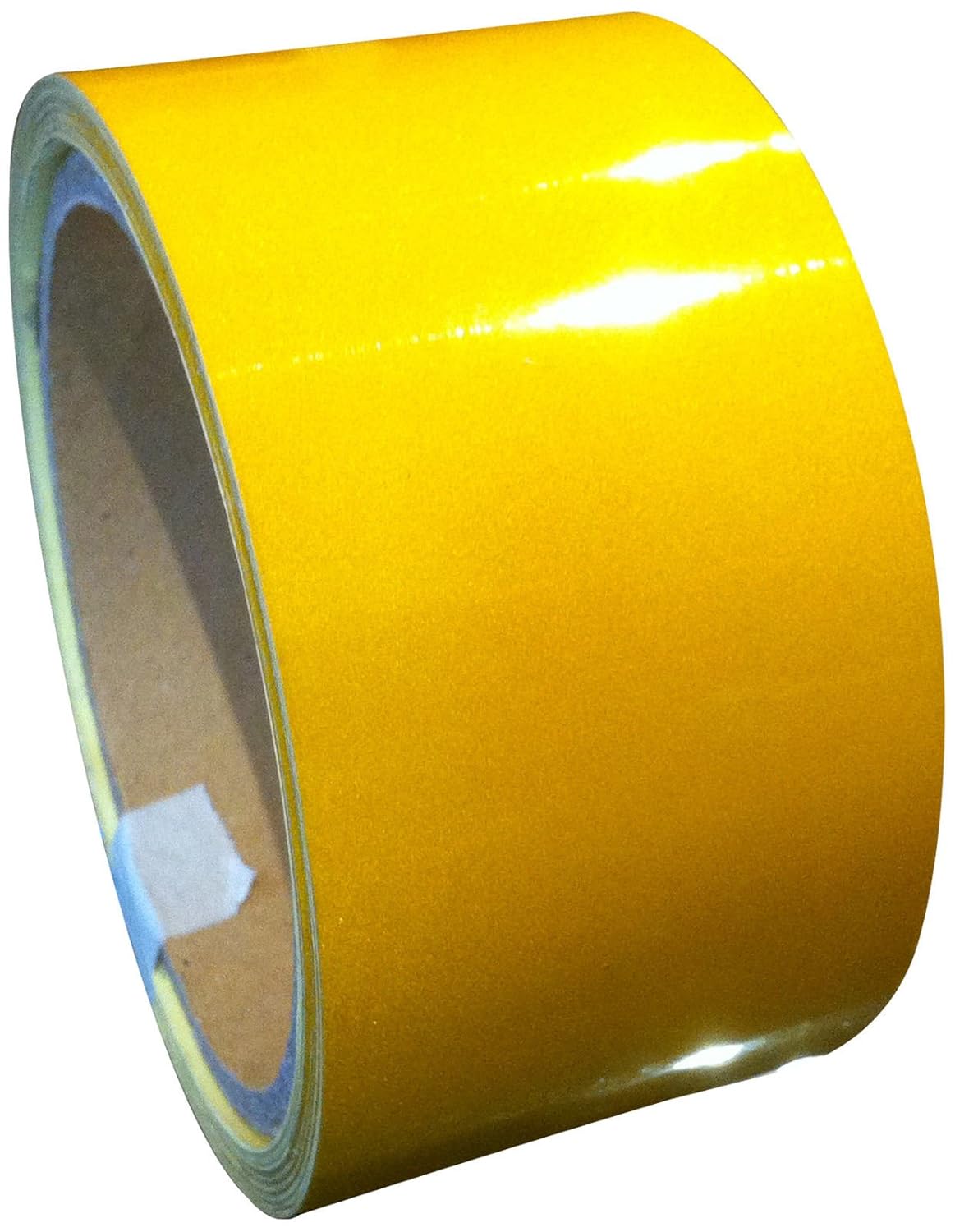 Direct Products Reflective Tape Yellow 50mm X 10M Weatherproof Strong