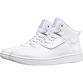 Soulsfeng Unisex Basketball Shoes Leather High Top Sneakers Comfortable Walking Skate Shoes