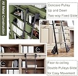 Luyckfrazy 6.6ft Sliding Barn Door Kit Hardware Set for Indoor Use view 3