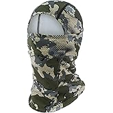BASSDASH Winter Balaclava Fleece Ski Mask Ninja Hood Neck Warmer Fishing Hunting
