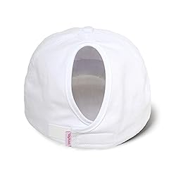 Ponyflo Womens Ponytail Baseball Cap - Curly Hair