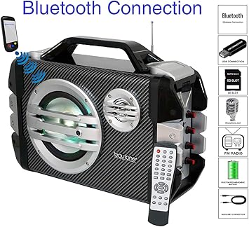 boytone bluetooth speaker