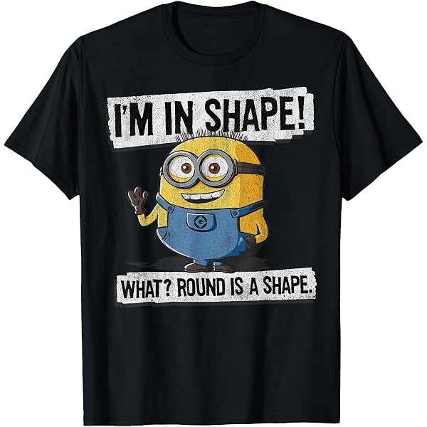 T-shirt Uomo Minions Dave – Cattivissimo Me, Faccia Di Dave, Gialla, 100% Cotone, Spreadshirt