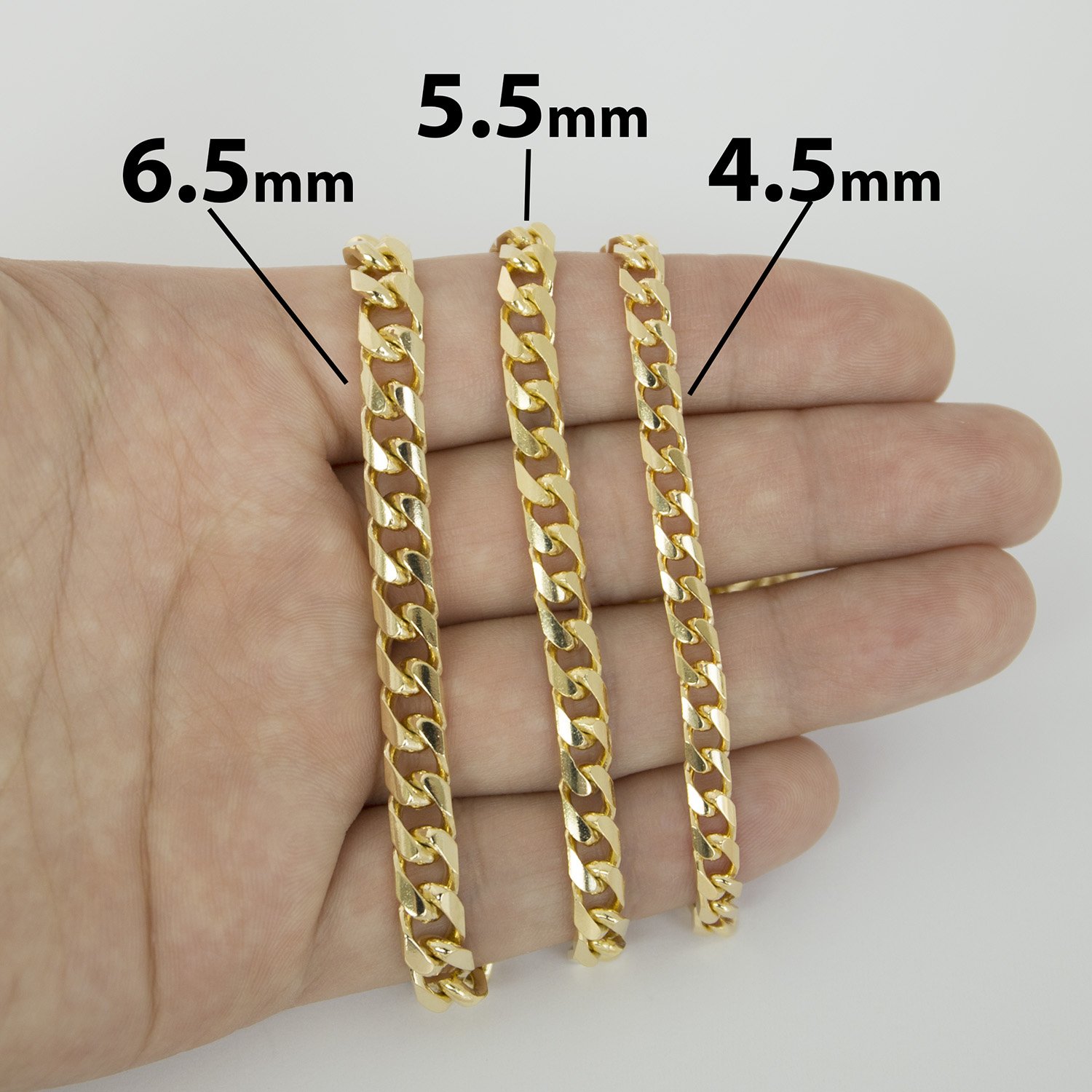 Men's 14k Yellow Gold Classic Miami 