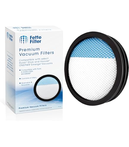 Non-Woven Replacement Filters For Eureka NEC101 Cordless Vacuum – Compatible With P1006, Reusable & Washable For Dust & Smoke Particles