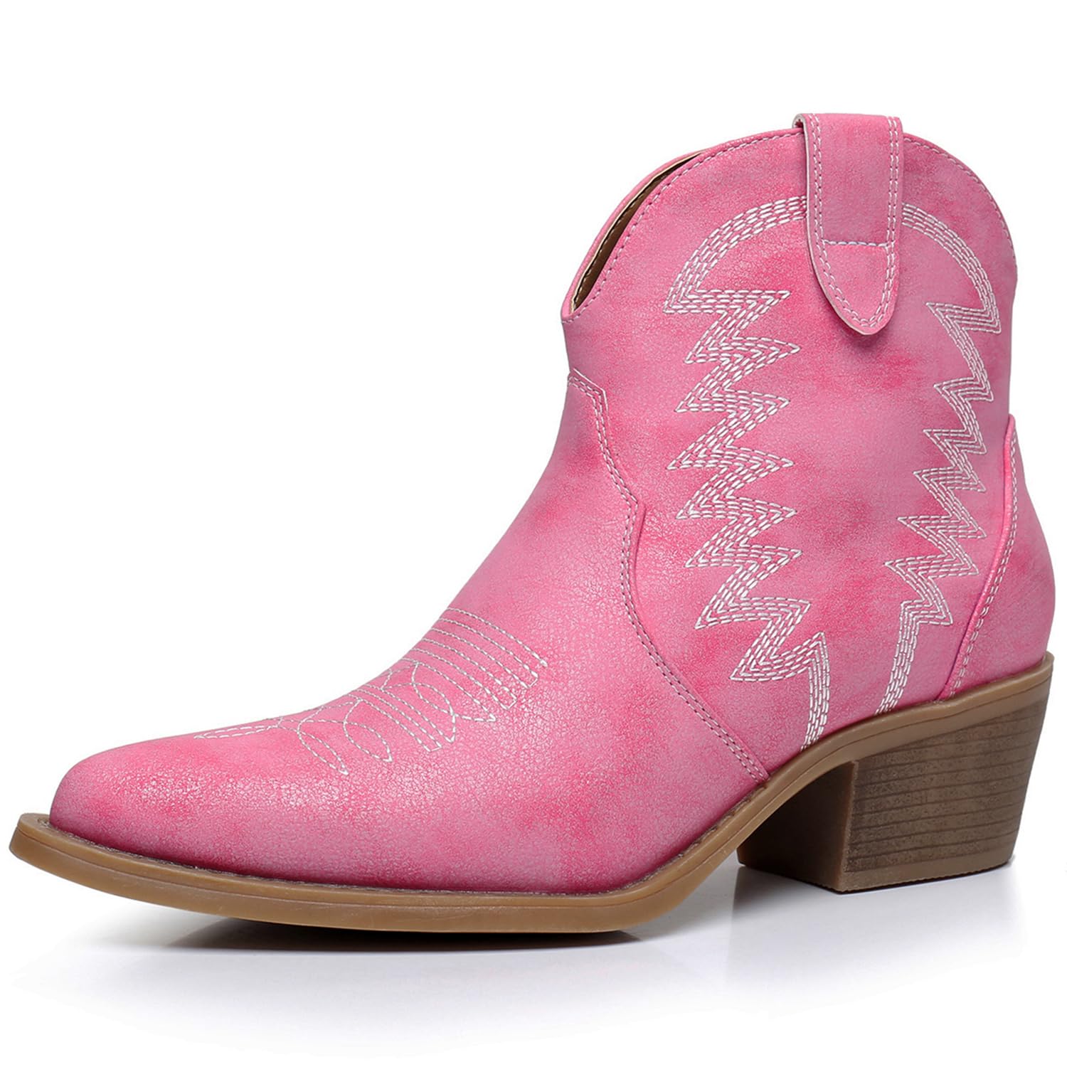 Photo 1 of GLOBALWIN Women's Cowgirl Western Boots Pink Cowboy Boots For Women Size 8.5M