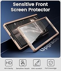for Samsung Galaxy Z Fold 7 Case with Front Glass