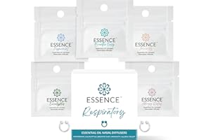 HONÉ Essence Nasal Diffuser Respiratory Bundle – Essential Oil Silicone Nose Rings for Sinus Relief, Congestion & Seasonal Breathing Support – Wearable Aromatherapy for Cold & Allergy Symptoms