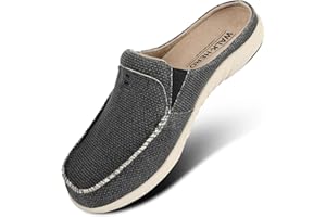 WALK·HERO COMFORT AND SUPPORT Womens Slippers with Arch Support, Walkhero House Orthopedic Slippers for Women with Suede Insole and Velvet Lining, Slip on Clog Indoor Outdoor House Shoes with Anti-Skid Rubber Sole