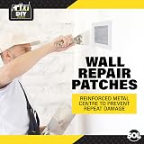 SOL Wall Repair Patch 10x10cm Self Adhesive Plasterboard Hole Filler view 2