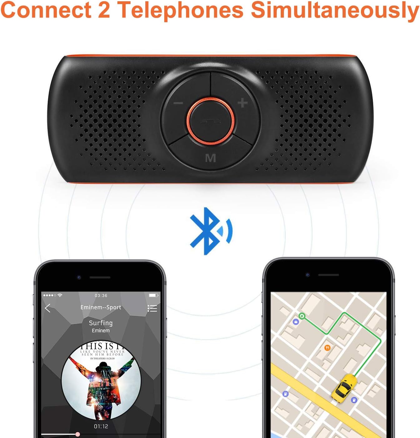 iphone bluetooth car speaker