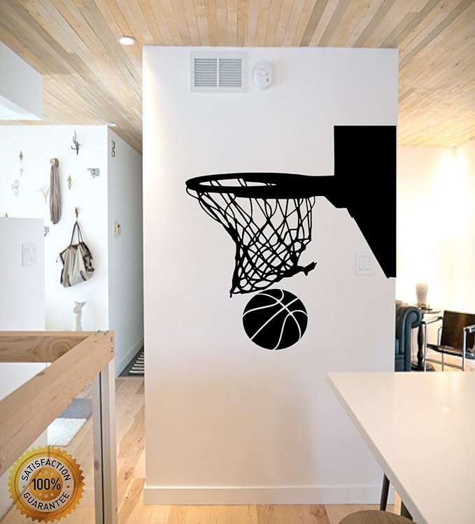 Amazon.com: ditooms calcomanía decorativo para pared canasta ...