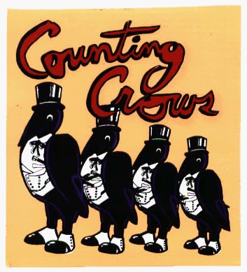 Counting Crows - Crows in Tuxedos - Sticker / Decal