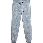 Galaxy by Harvic Boys Sweatpants - Athletic Soft Fleece Jogger Pants for Boys with Zipper Pockets - Size Up for Ideal Fit