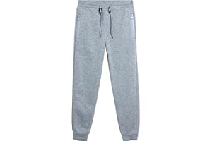 Galaxy by Harvic Boys' Sweatpants - Athletic Fleece Jogger Pants with Zipper Pockets - Size Up for Ideal Fit (Sizes: 8-20)