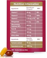 Seven Seas Joint Care Supplex & Turmeric 30 Pack - Omega-3 & Glucosamine view 3